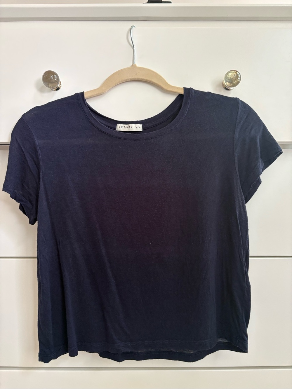 Cotton On Dark Navy Short Sleeve Crew Tee